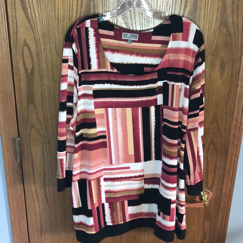 JM Collection EUC 3/4 link sleeve 3X
